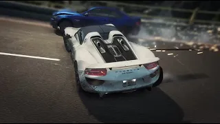 NFS Most Wanted 2012  Completing the Game with Only a Blue M3#16  Most Wanted 918 Spyder