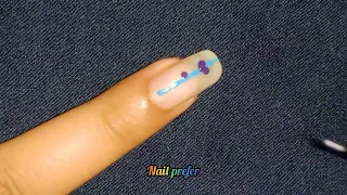 Easy And unique nailart for beginners💅🌸😍🔥#nailart #fashion #trending #viral #youtube@NailPrefer287