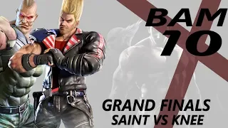 GRAND FINALS| KNEE (Paul) vs Saint (EDDY/JACK-7) | #BAM10 | Tekken 7 | TWT Melbourne