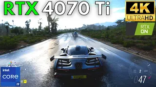 Forza Horizon 5: RTX 4070 Ti + i9 13900K | 4K | Ultra Settings Ray Tracing