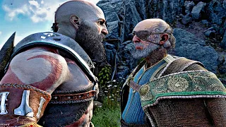 God of War 5 Ragnarok - All Odin Cutscenes + Secret Scenes (The All-Father) 4K 60FPS PS5