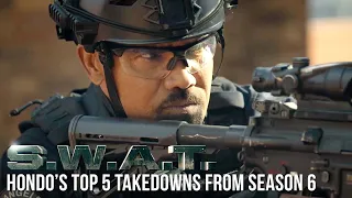 S.W.A.T. | Hondo's Top 5 Takedowns From Season 6