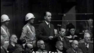 Statement of Nuremberg defendant Albert Speer, Aug. 31, 1946, Day 216 (translated captions)