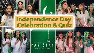 Independence day Celebration & Quiz | Hira Faisal l Fatima Faisal | Rabia Faisal l Zainab Faisal