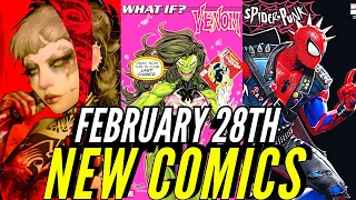 NEW COMIC BOOKS RELEASING FEBRUARY 28TH 2024 MARVEL PREVIEWS COMING OUT THIS WEEK #COMICS #COMICBOOK