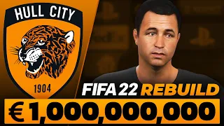 ACUN ILICALI HULL CITY 'ye 1 MİLYAR EURO VERSEYDİ? // FIFA 22 REBUILD CHALLENGE // KARİYER MODU