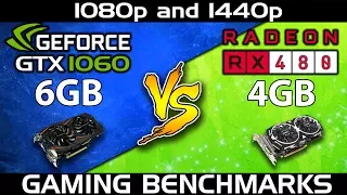 RX 480 vs GTX 1060 | 1080p and 1440p Comparison  | Latest Driver Update