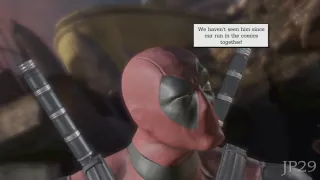 Deadpool Bored of Cable's Warning