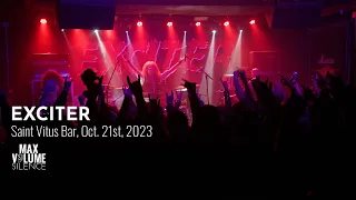 EXCITER live at Saint Vitus Bar, Oct. 21st, 2023 (FULL SET)