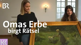 Impressionistisches Gemälde von der Oma geerbt: "Mädchen mit Ziege" | Kunst + Krempel | BR