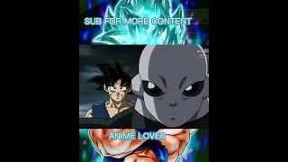 Jiren and Hit saving Goku true friendship