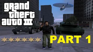 CAN I BEAT GTA 3 WITH 6 STARS? | GTA 3 - 6 star wanted level playthrough - Part 1