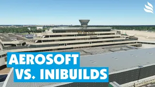 Köln-Bonn (EDDK): Aerosoft vs. iniBuilds - wer kann Köln besser?