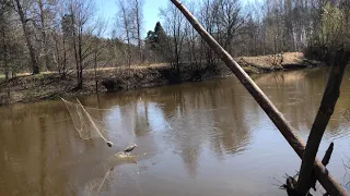 Рыбалка на паук!наловил лещей!!!вывез горы мусора с реки,после “свиней”!!!