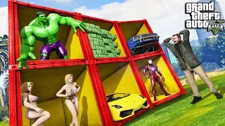 БИТВА ЗА КОНТЕЙНЕРЫ И ЗОЛОТАЯ УДАЧА В ГТА 5 МОДЫ! ОБЗОР МОДА В GTA 5! ИГРЫ ГТА ВИДЕО MODS