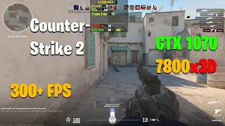 7800X3D & GTX 1070 - Counter Strike 2 | CS2 Competitive Settings(low)