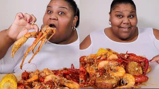 JUICY CRAB, CRAWFISH & HEAD ON SHRIMP!- SUPPORTING EACH OTHER