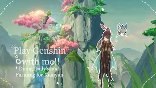 🌸 Aesthetic Genshin Impact Gameplay cozy | Liyue✩