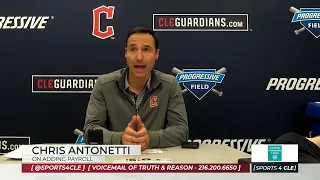 Chris Antonetti on the Ability to Add to the Guardians Payroll This Year - Sports4CLE, 3/15/22