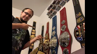 My Wrestling Belt Collection