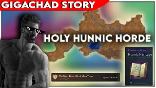 THE HOLY HUNNIC HORDE - Crusader Kings 3 Legends of the Dead GIGACHAD Story - [Early Access]