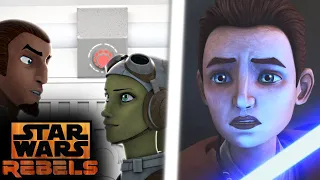 I survived one War, I am not ready for Another One | Star Wars: Rebels Kanan and Hera Scene