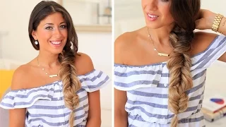 Three Way Fishtail Braid | Luxy Hair Tutorial