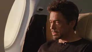 Tony Stark + Pepper Potts | Airplane Scene