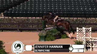 Jennifer Hannan and Olympic Fire Tryon Hunter Derby