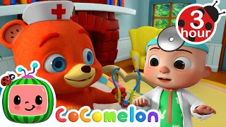 Dr. JJ Saves The Day (Emmy's Sick Song) | JJ's Animal Adventure | Cocomelon- Animal Time | Moonbug