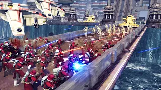 Bridge Invasion of MYGEETO in NEW Star Wars Battle Simulator...