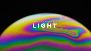 LIGHT — The colours of the visible spectrum on the surface of a soap bubble  — Phenomena (4K)