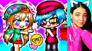 The Hot Nerd Behind The Glasses 🤓💕 Gacha Life Mini Movie Love Story Reaction