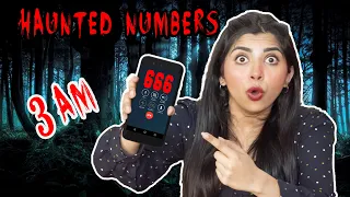 Calling *HAUNTED* Numbers You Should Never Call at 3 AM Challenge| *Weird things happened*🤯