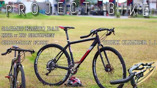 PROJECT BIKE | Trinx Climber 1.1   Sagmit Kanto bar   Chromoly Fork    Shimano XTR/XT Gset