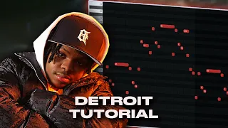 How To Make Detroit Type Beat | Fl Studio 21 Tutorial