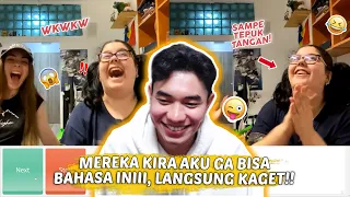 Mereka Bilang Bisa Bahasa Ini ?!! Langsung Aku Kasih TAU!!! WKWKWK - OmeTV Internasional