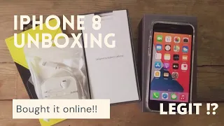 unboxing iPhone 8 in 2021 🍎 | Got my new phone 📱| bought it online🥰