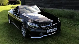 Mercedes c220 convertible amg line auto 2017 for sale @ Auto 2000 Epping