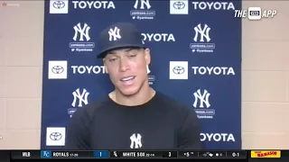 Aaron Judge sums up two-HR night vs. Orioles