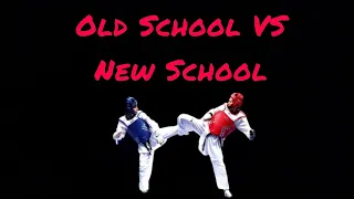 Old School VS New School Taekwondo Sparring🤯