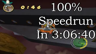 Simpsons Hit & Run 100% Speedrun in 3:06:40