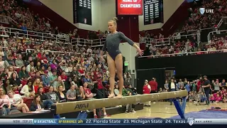 Madison Kocian 2019 Beam vs Stanford 9.575