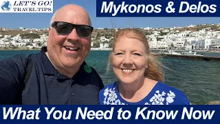 CRUISE NEWS! MYKONOS & DELOS GREECE MEDITERRANEAN CRUISE EXCURSION EVERYTHING YOU NEED TO KNOW VISIT