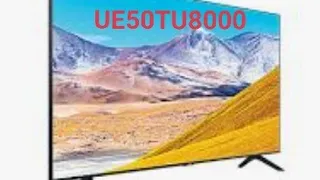 Телевизор UE50TU8000 жөндеу