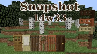 [Snapshot] 14w33 : Portes, barrières, portillons de tous bois et correction de bugs