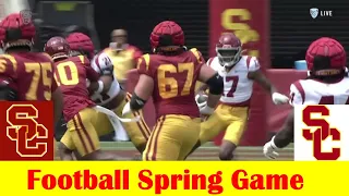 Team Offense vs Team Defense, 2024 USC Football Spring Game