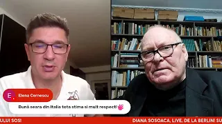 ATENTIUNE!DIANA SOSOACA, LIVE DE LA BERLIN!PROFESORUL GICA MANOLE AVERTISMENT PENTRU CLASA POLITICA!