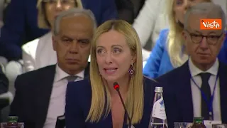 L'intervento integrale di Giorgia Meloni alla Conferenza sulle Migrazioni