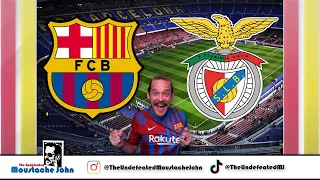 Barcelona vs Benfica | Live Watch Along | UCL 2021/22